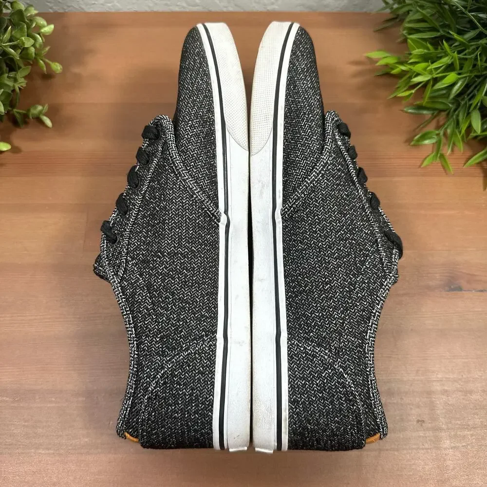 Vans Women's Streetwear Atwood Skate Sneakers Black Grey Size 10